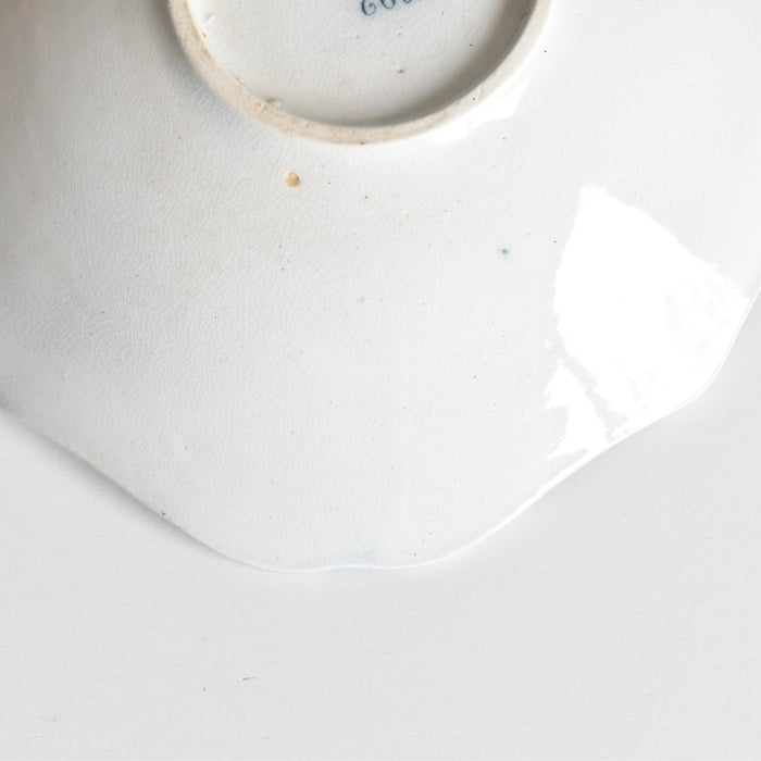 アンティークスモールプレートプレート イギリス窯 N92 D