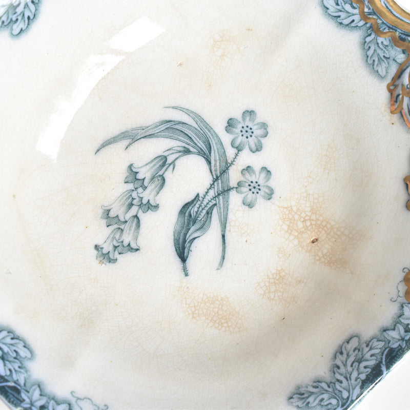 Antique Small Plate - British Kiln - N92 D