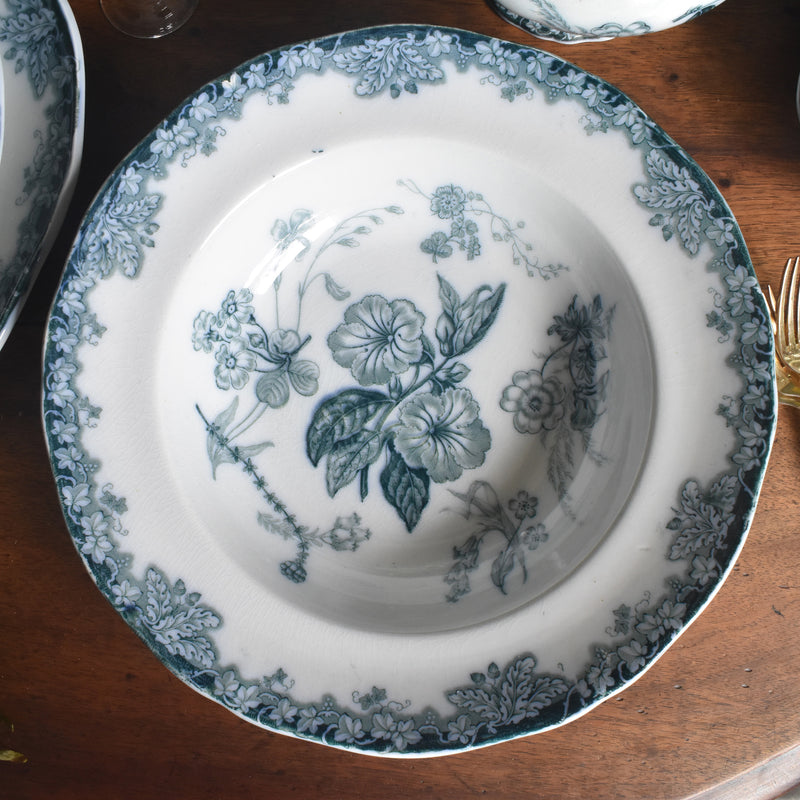 アンティーク深皿 イギリス窯 N92 A