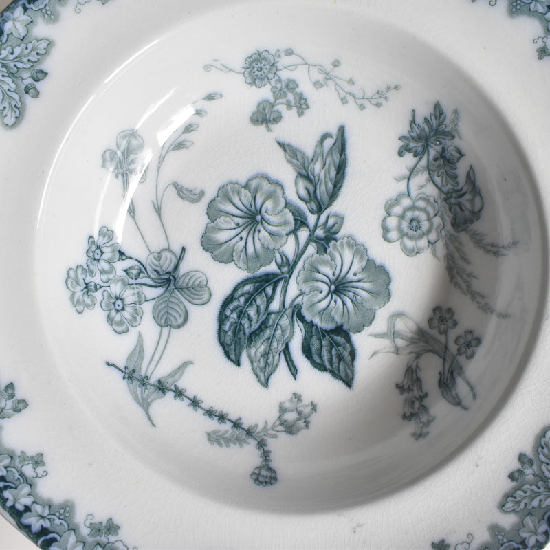 アンティーク深皿 イギリス窯 N92 B