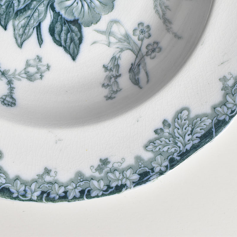 アンティーク深皿 イギリス窯 N92 B