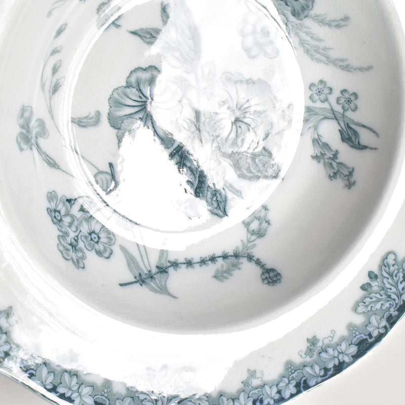 アンティーク深皿 イギリス窯 N92 C