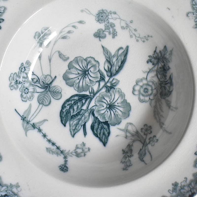 アンティーク深皿 イギリス窯 N92 C