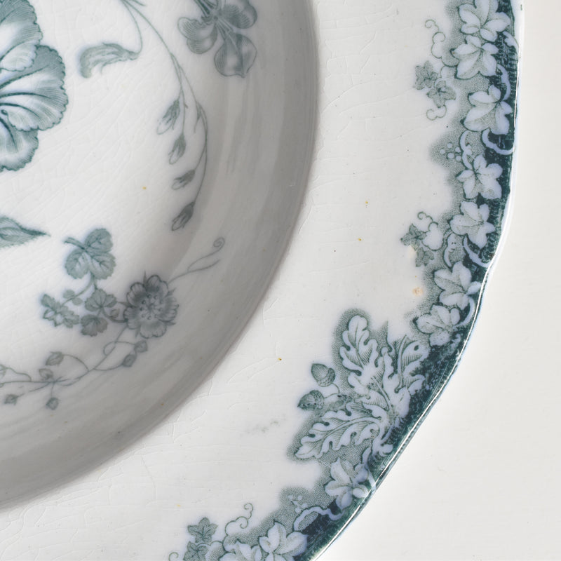 アンティーク深皿 イギリス窯 N92 C