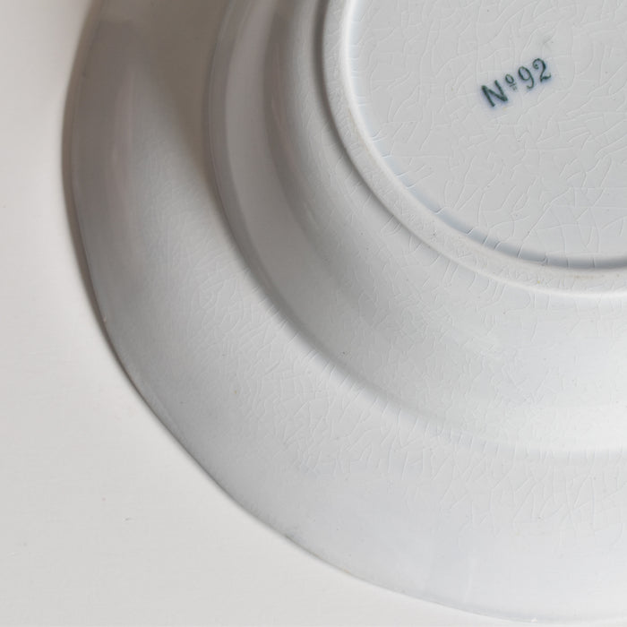 アンティーク深皿 イギリス窯 N92 D