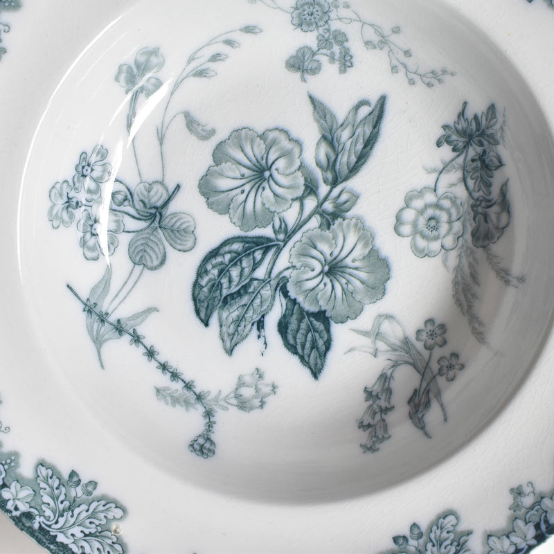 アンティーク深皿 イギリス窯 N92 D