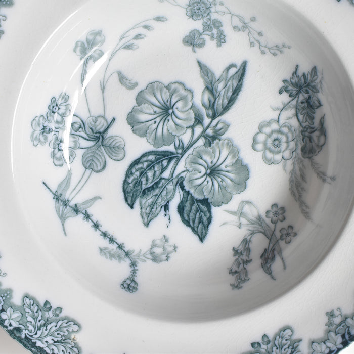 アンティーク深皿 イギリス窯 N92 D