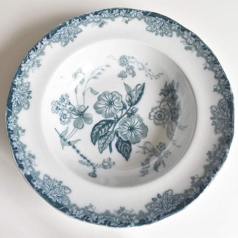 アンティーク深皿 イギリス窯 N92 E