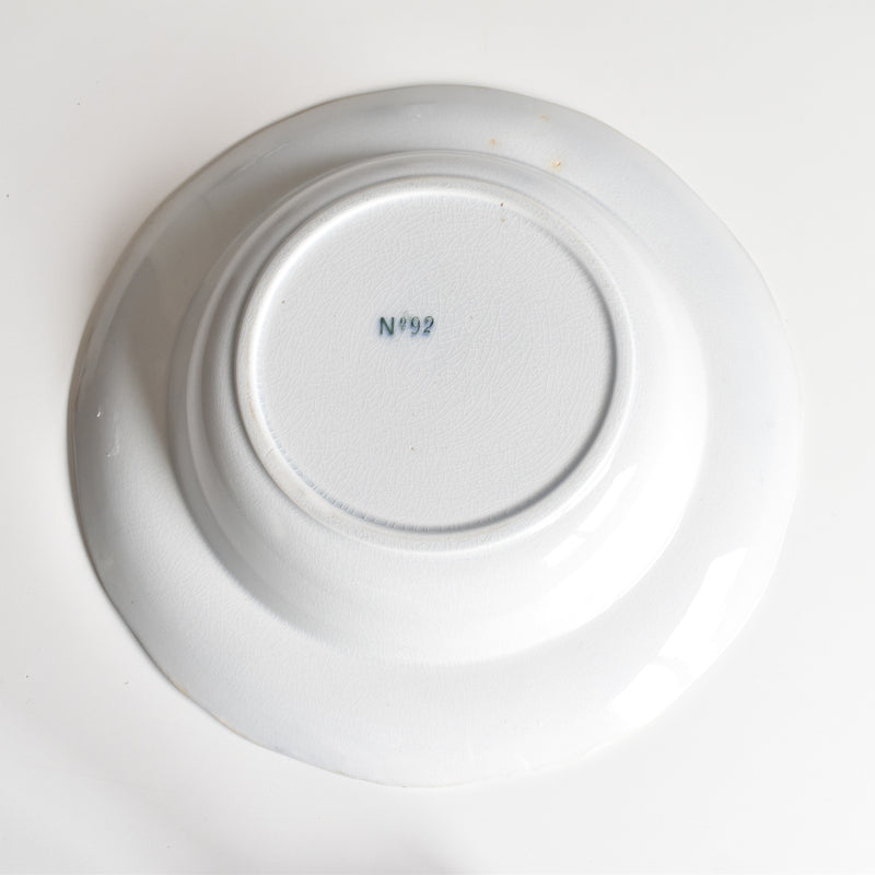 アンティーク深皿 イギリス窯 N92 E