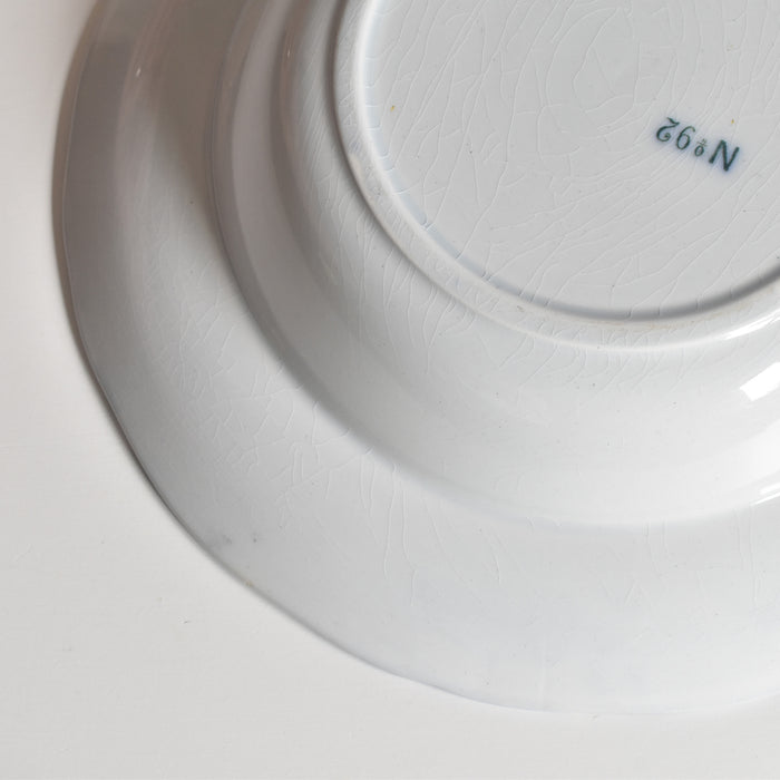 アンティーク深皿 イギリス窯 N92 F