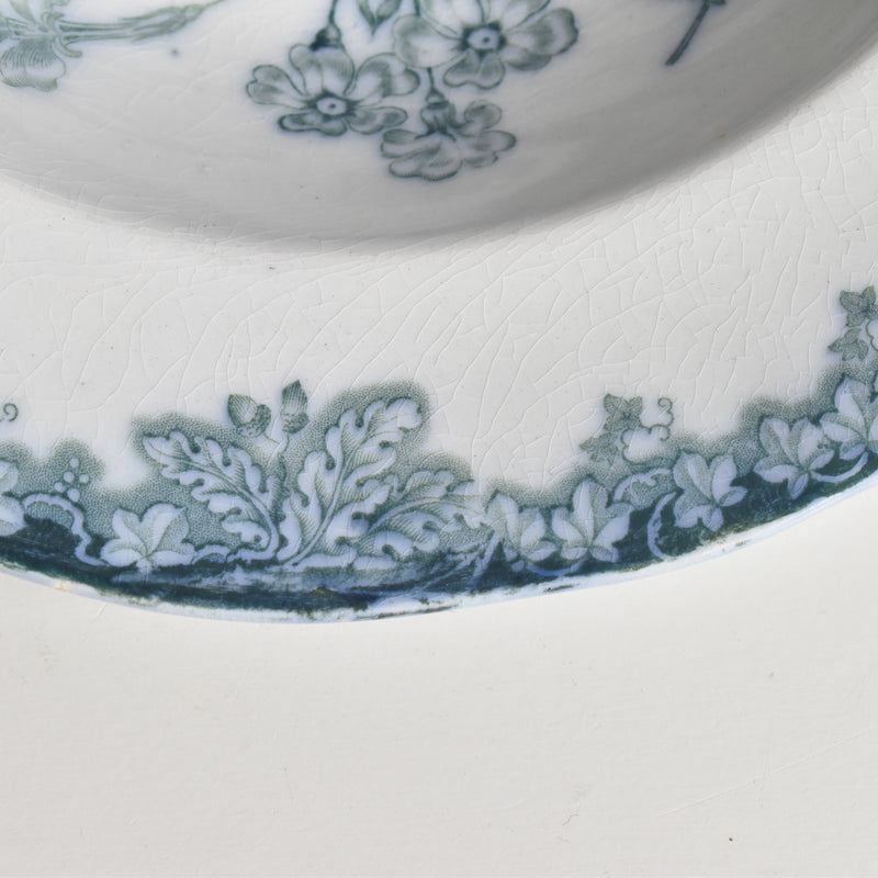アンティーク深皿 イギリス窯 N92 F