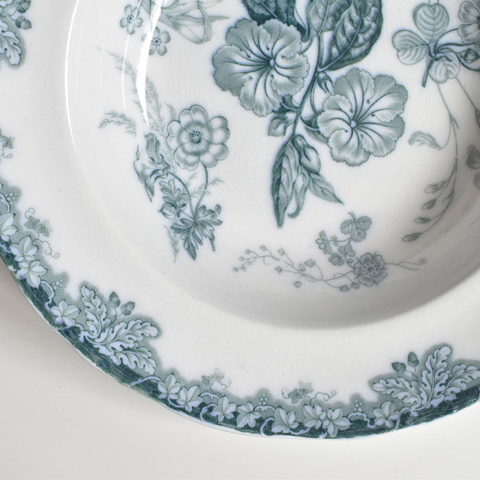 アンティーク深皿 イギリス窯 N92 G