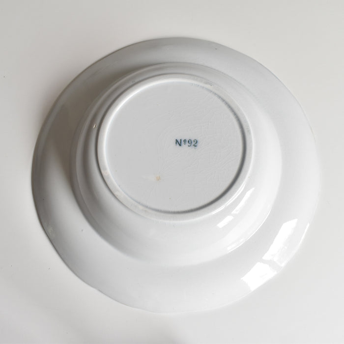 アンティーク深皿 イギリス窯 N92 G