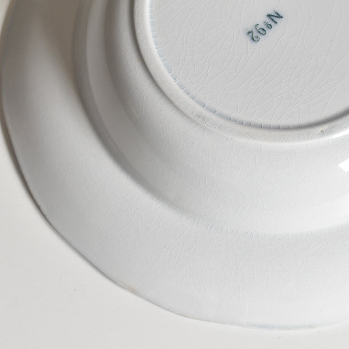 アンティーク深皿 イギリス窯 N92 G