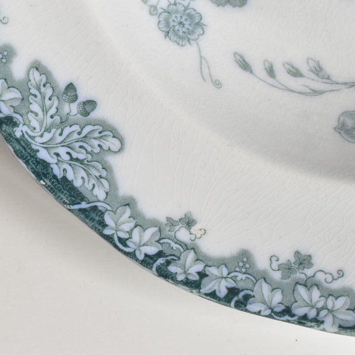 アンティーク深皿 イギリス窯 N92 G