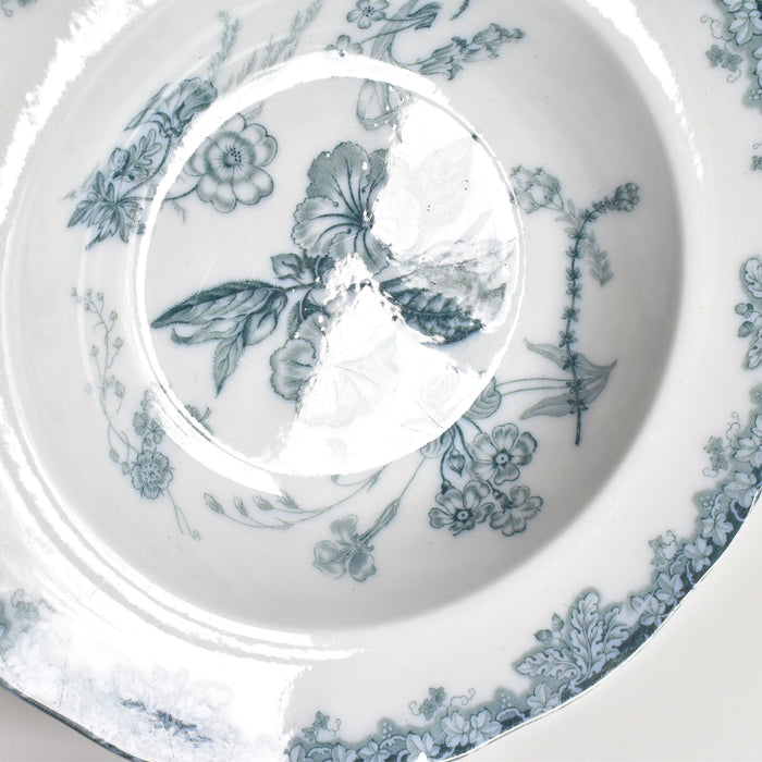 アンティーク深皿 イギリス窯 N92 H