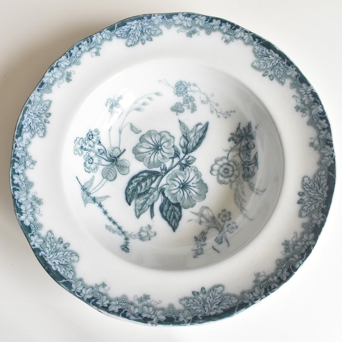 アンティーク深皿 イギリス窯 N92 H