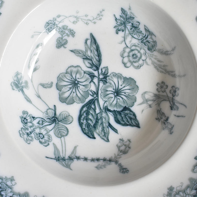 アンティーク深皿 イギリス窯 N92 H