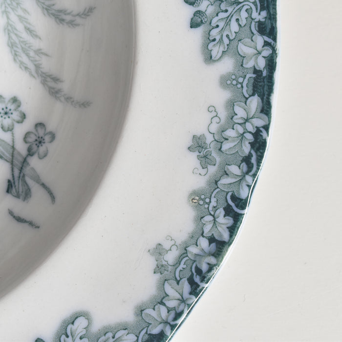 アンティーク深皿 イギリス窯 N92 H