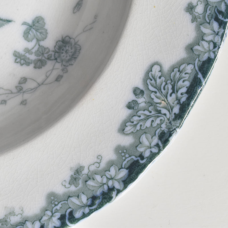 アンティーク深皿 イギリス窯 N92 I