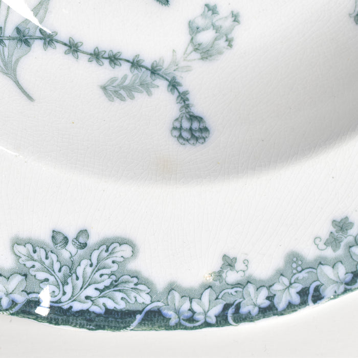 アンティーク深皿 イギリス窯 N93 J