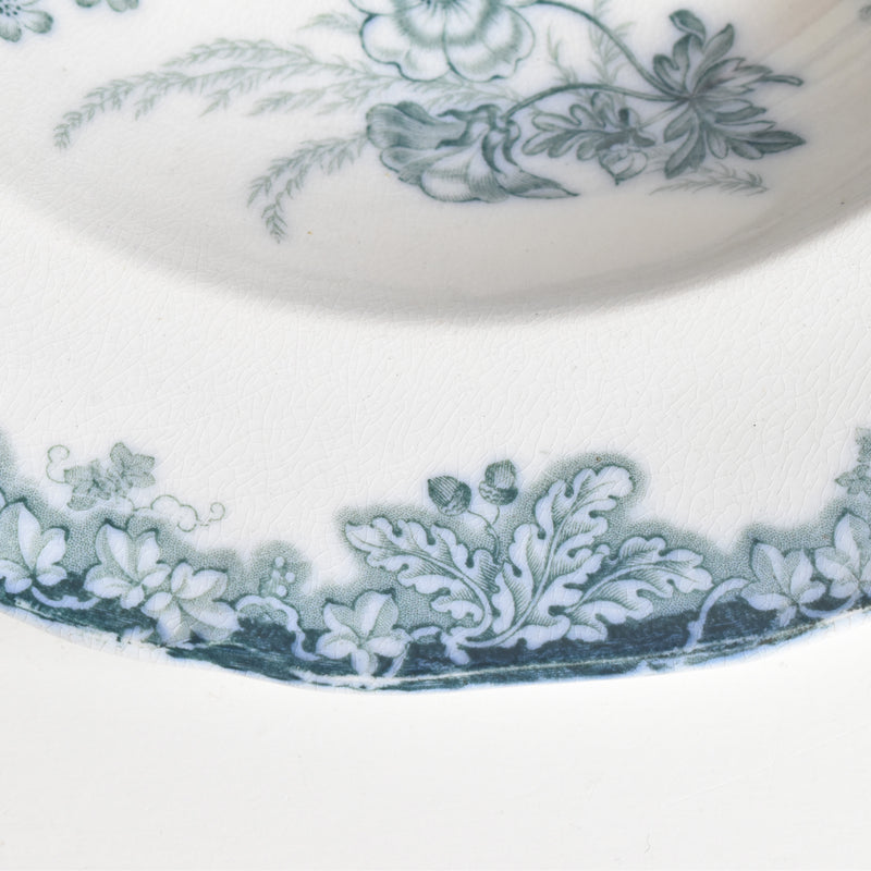 アンティーク深皿 イギリス窯 N94 K