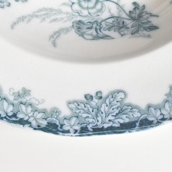 アンティーク深皿 イギリス窯 N94 K