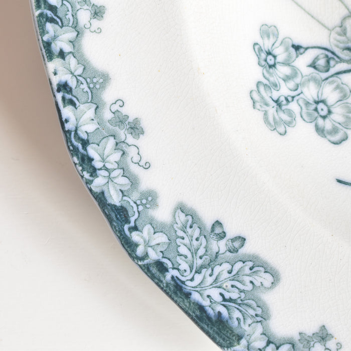 アンティーク深皿 イギリス窯 N94 K