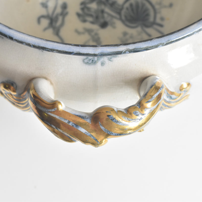 アンティークスーピエール＆レードル イギリス窯 N92