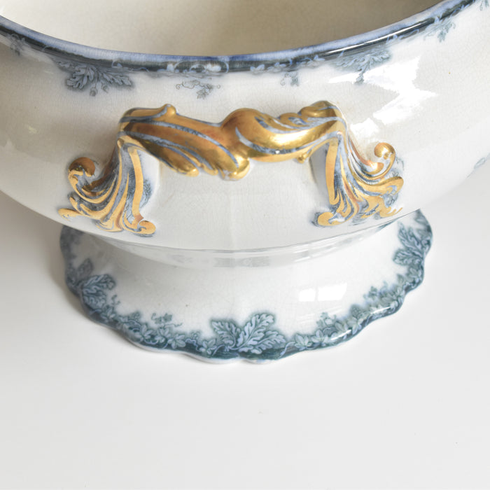 アンティークスーピエール＆レードル イギリス窯 N92