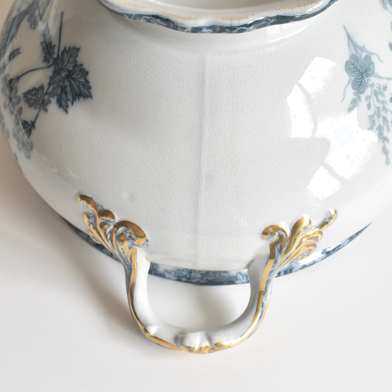 アンティークスーピエール＆レードル イギリス窯 N92