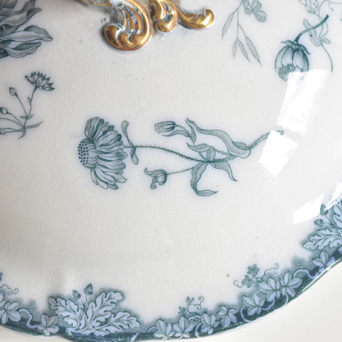 アンティークスーピエール＆レードル イギリス窯 N92