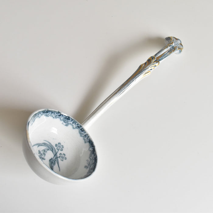 アンティークスーピエール＆レードル イギリス窯 N92