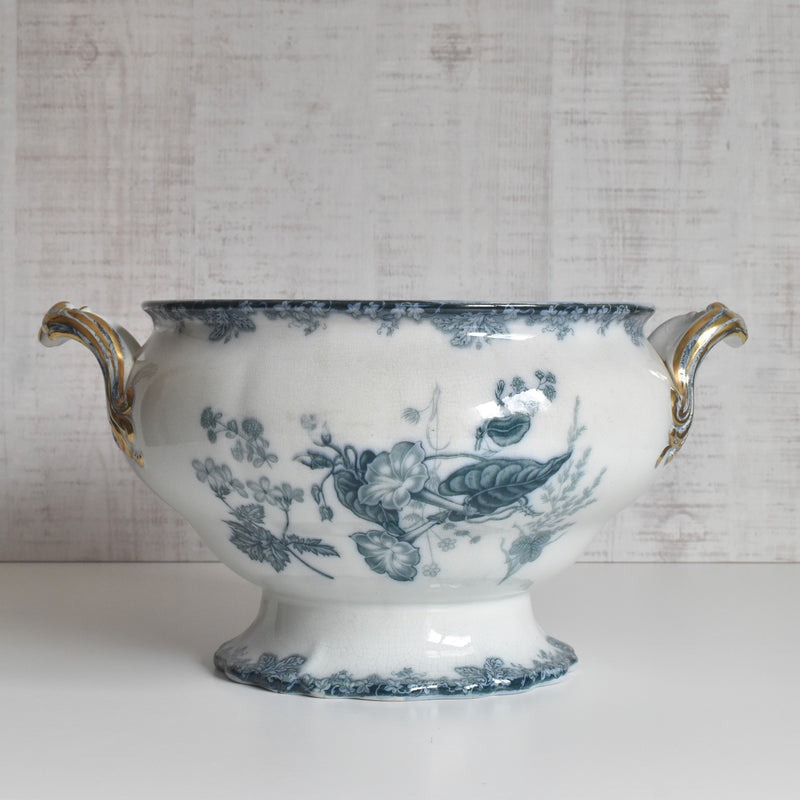 アンティークスーピエール＆レードル イギリス窯 N92