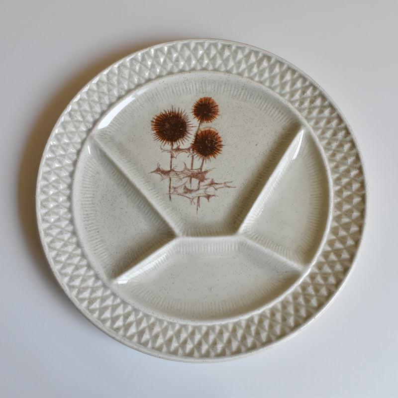 ヴィンテージフォンデュプレート サルグミンヌ Chardons A