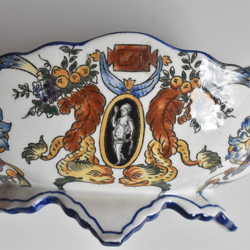 Antique Jardiniere Gien Renaissance