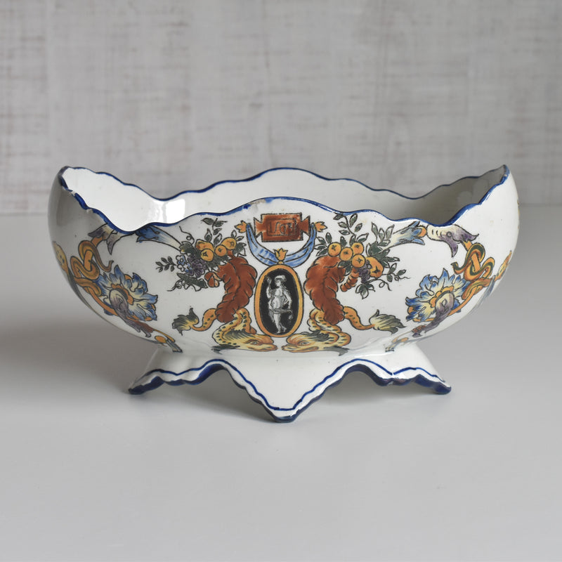 Antique Jardiniere Gien Renaissance