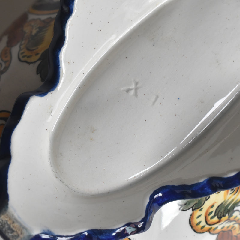 Antique Jardiniere Gien Renaissance