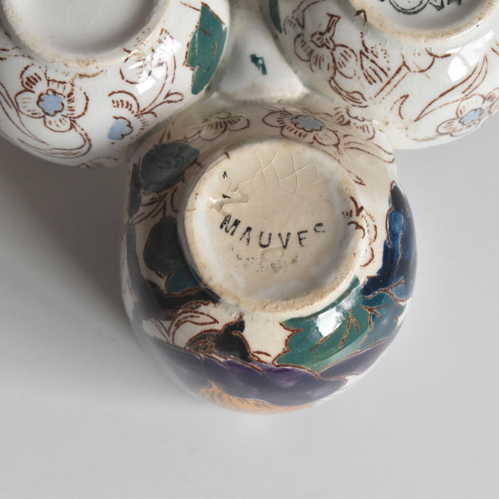 アンティークマスタード＆塩入れ ジアン Mauves（モーヴ）