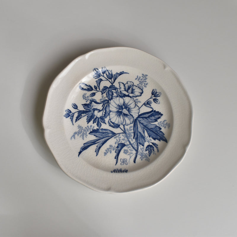 Vintage Dessert Plates Gien Yves Rocher Althea