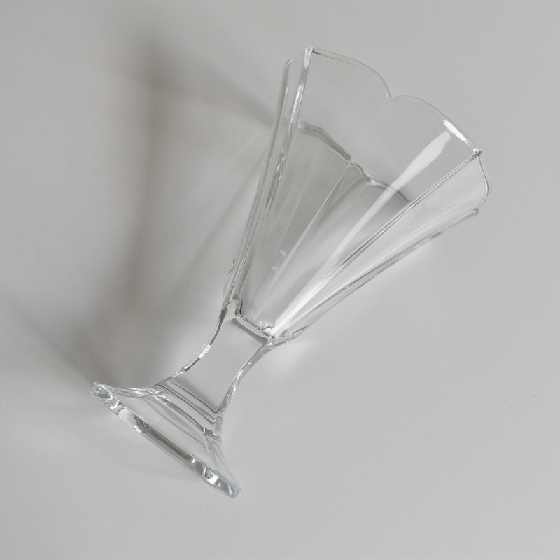 Vintage Glass Ice Cream Cup Glace Gervais
