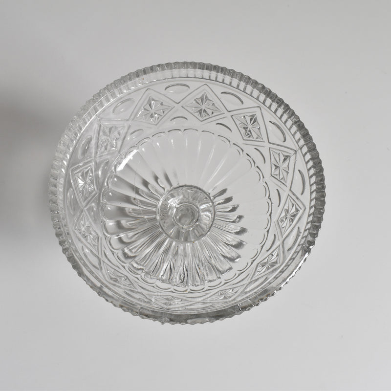 Antique Glass Bonbonnière