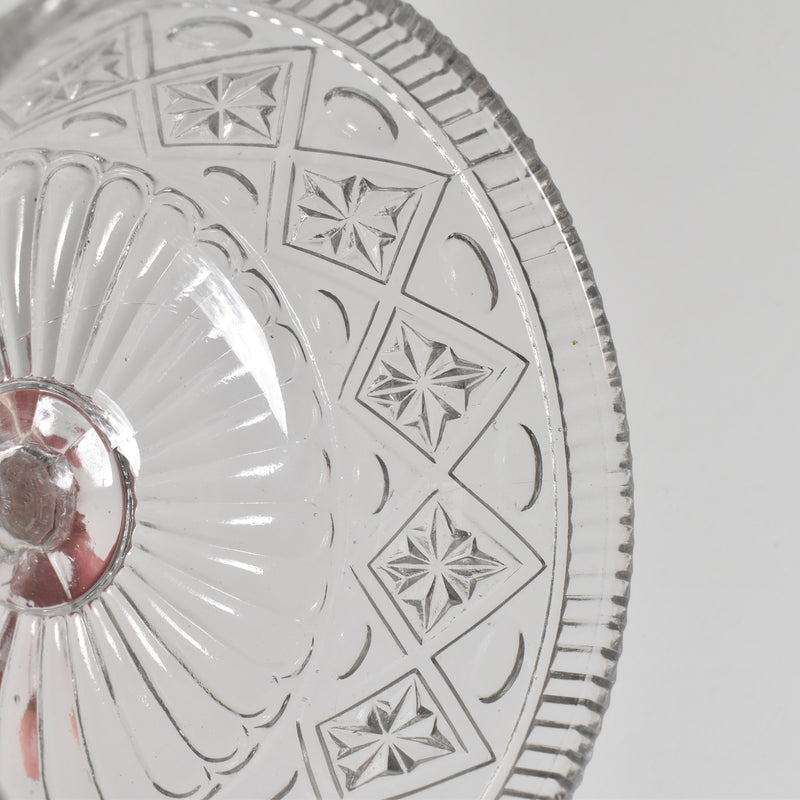 Antique Glass Bonbonnière