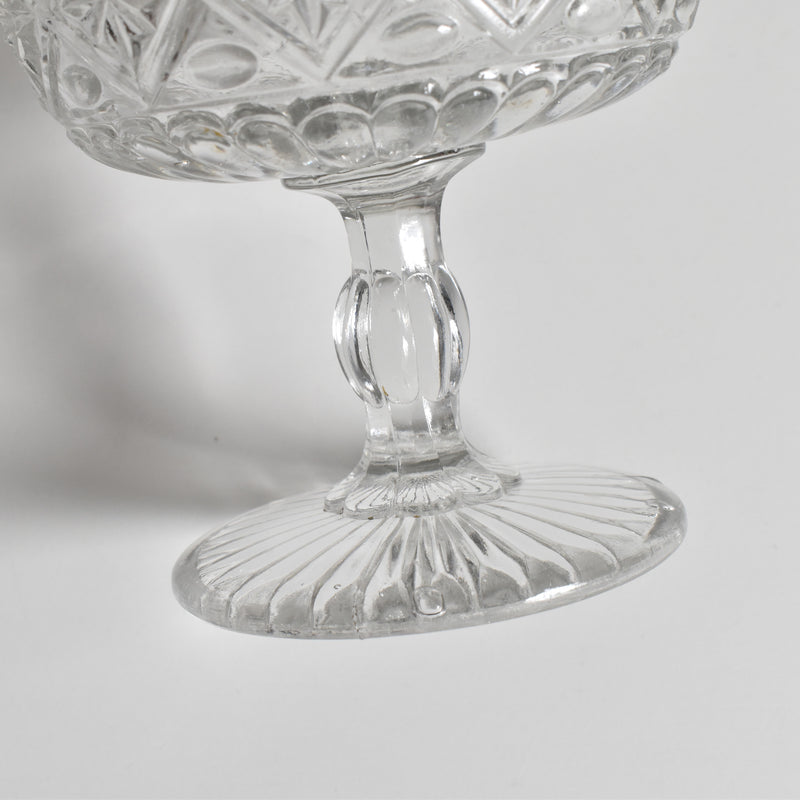 Antique Glass Bonbonnière