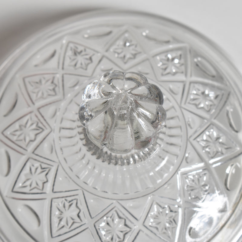 Antique Glass Bonbonnière