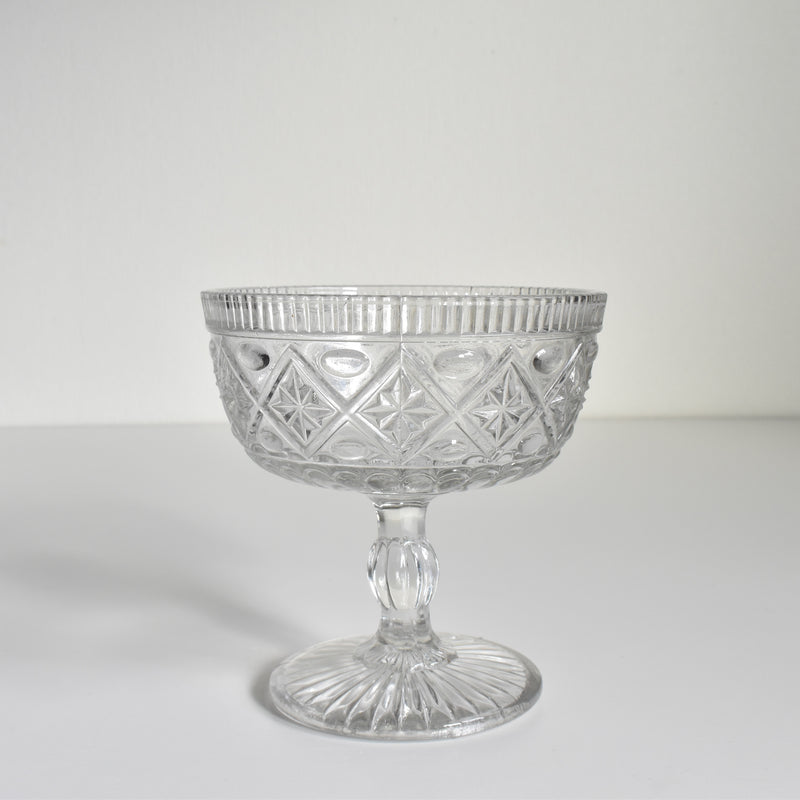 Antique Glass Bonbonnière