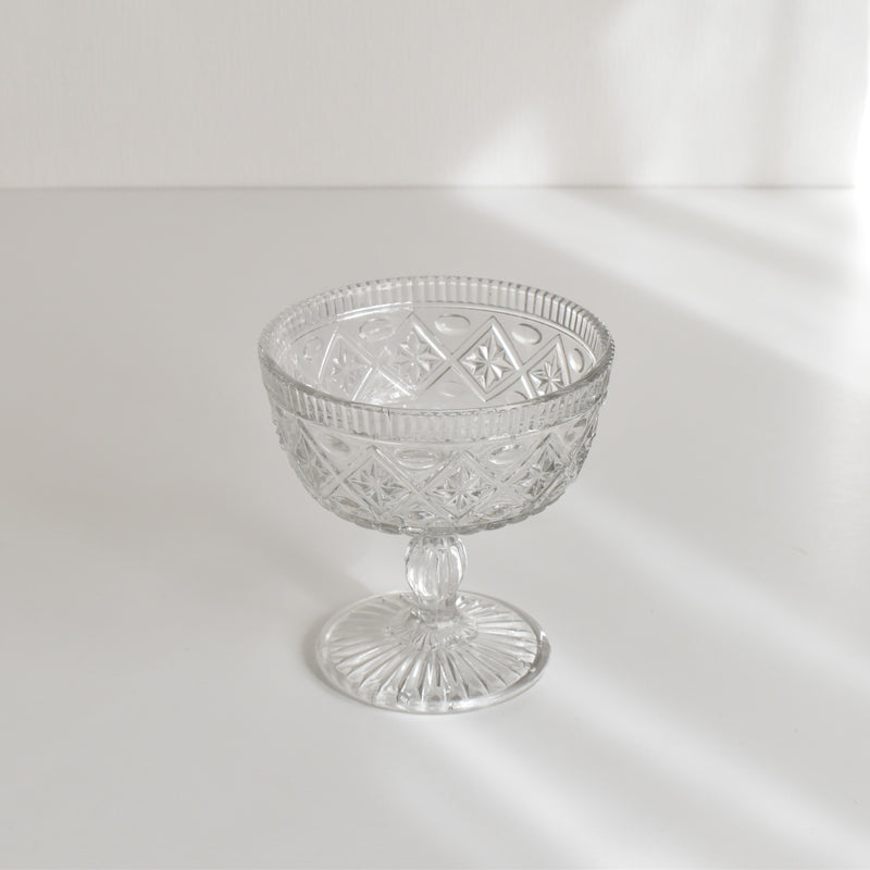 Antique Glass Bonbonnière