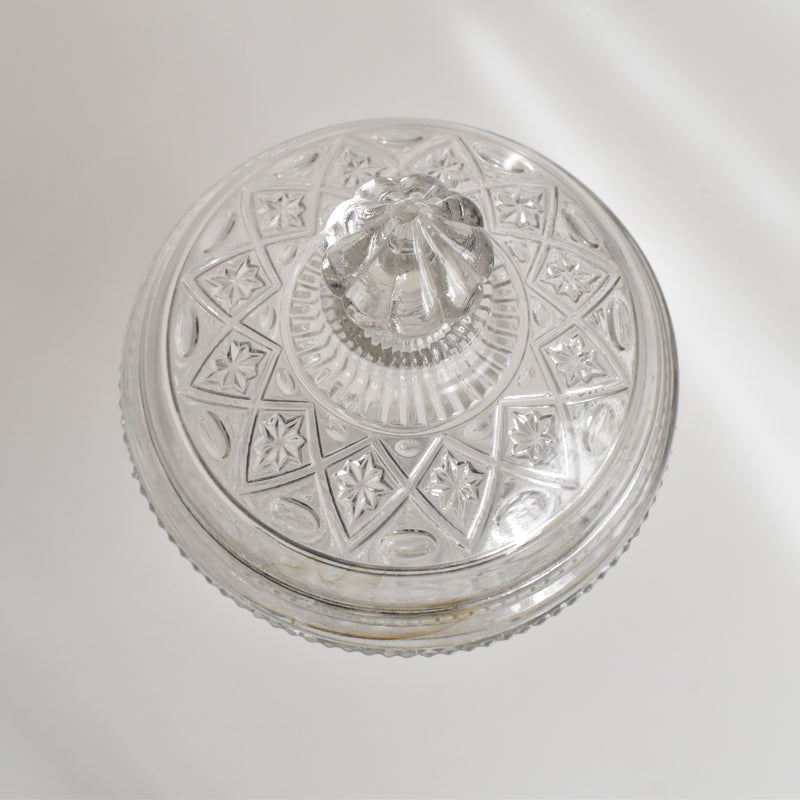 Antique Glass Bonbonnière