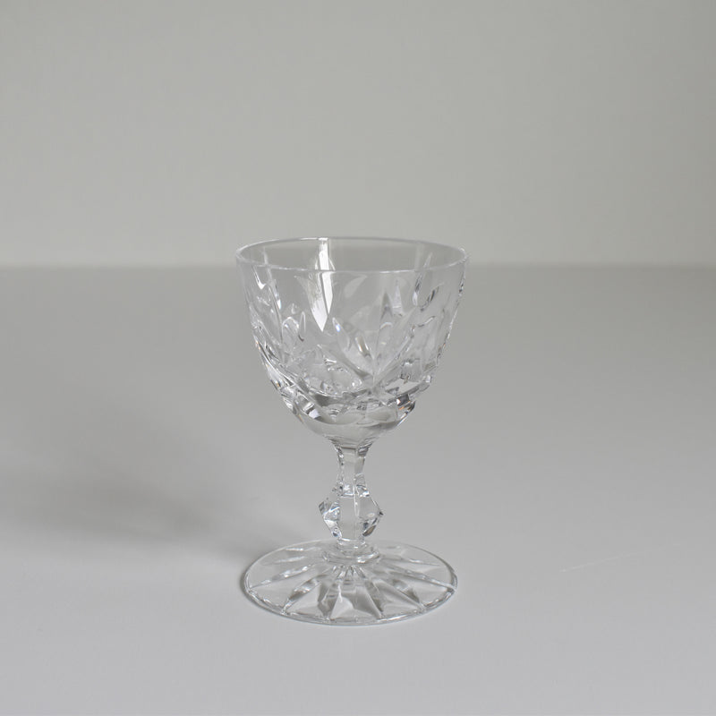 Vintage Wine Crystal Glass Sevres
