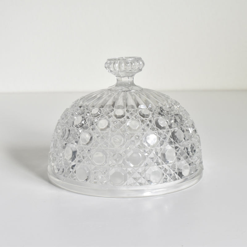 Antique glass dome